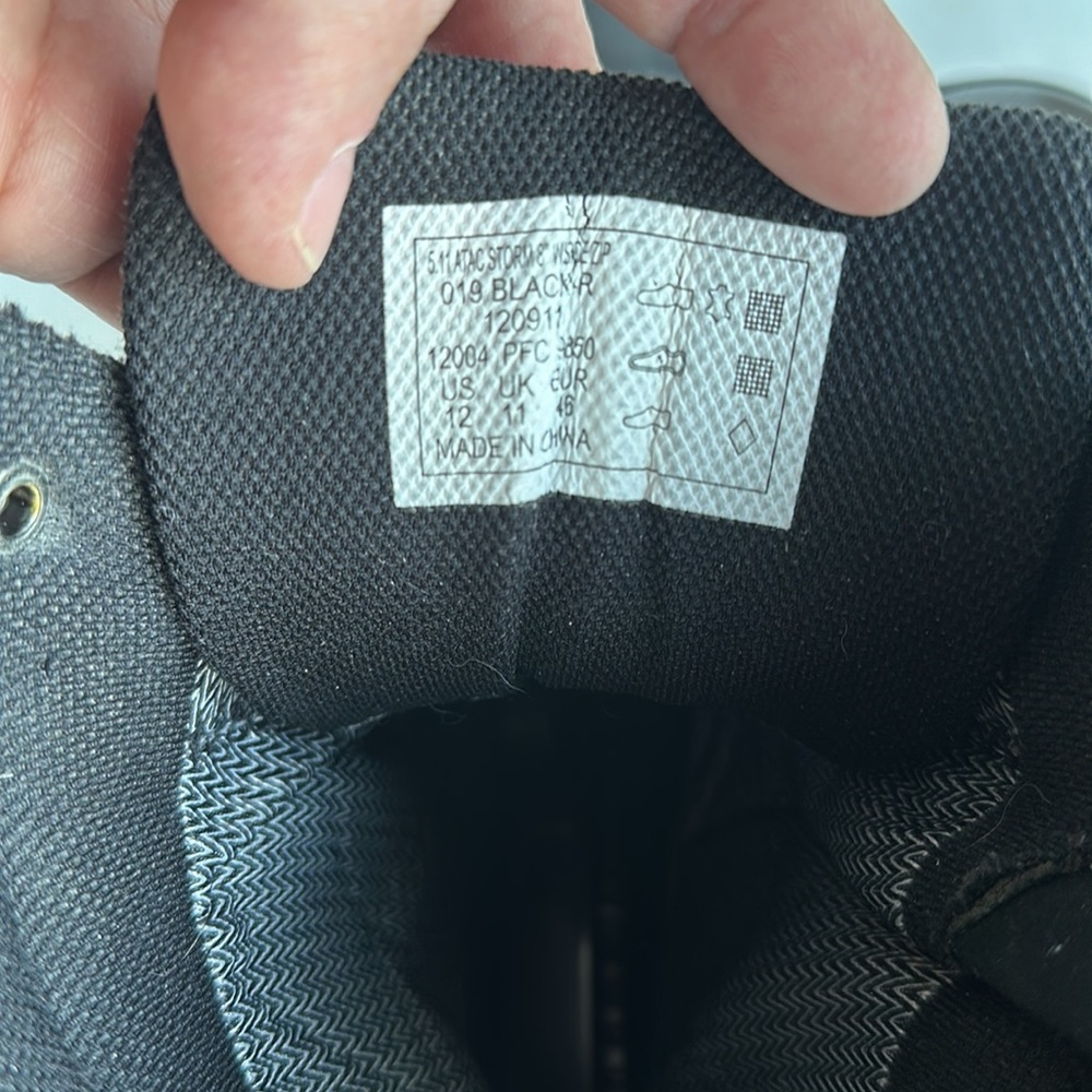 5.11 Tactical ATAC Storm 2.0 8" Duty Boot In Black- Sz 12 R - Picture 16 of 16